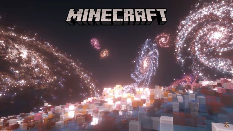 paracaídas Mal tornillo Surreal! Un youtuber crea un universo en Minecraft
