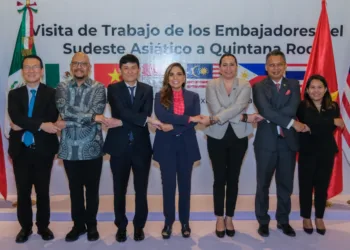 Embajadores del Sudeste Asiático exploran áreas de negocios con Quintana Roo