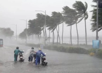 Frente frío 45 deja lluvias intensas en Quintana Roo