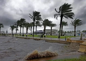 Se forma una zona de baja presión en el Atlántico central