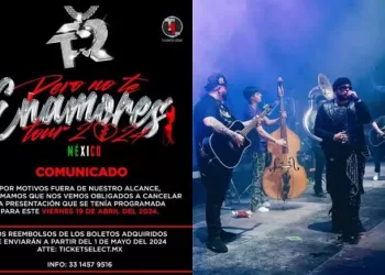 Fuerza Regida cancela concierto en Cancún por amenazas