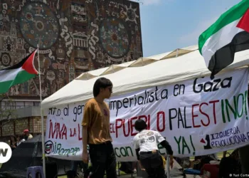 Protesta en la UNAM