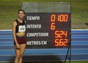 Nacionales CONADE: Quintana Roo obtiene medalla de plata en salto de longitud