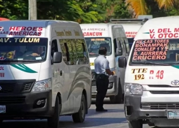 Suspensión del transporte público en Cancún a partir de las 8 PM por huracán Beryl