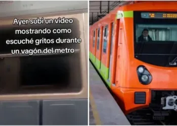 Gritos en el metro de CDMX ¿Un Fantasma Captado en Video?