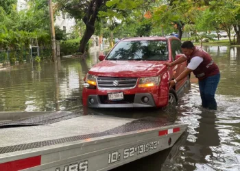 IMOVEQROO activa números de emergencia para gruas y extravío de placas en huracán Beryl
