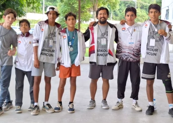 Quintana Roo brilla en el campeonato nacional de parkour 2024