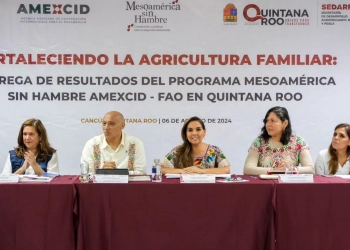 Resultados del programa "Mesoamérica sin Hambre" impulsan agricultura familiar en Quintana Roo