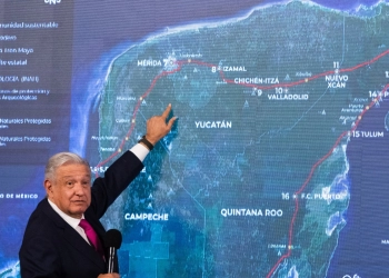 AMLO asegura que tramo 5 del Tren Maya ha enfrentado desafíos por protestas y amparos