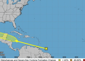 Se inician preparativos ante la presencia de una zona de baja presión en el Atlántico