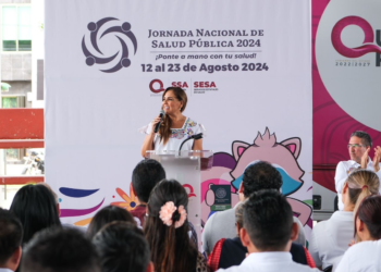 Promueve Mara Lezama la Jornada Nacional de Salud Pública 2024