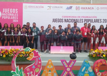 Selección Femenil de Fútbol del estado logra la plata en los Nacionales Populares 2024