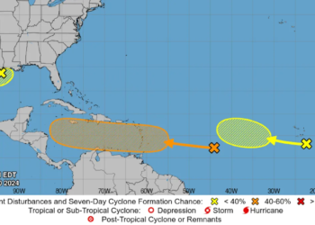 Advierte Gobierno de Quintana Roo de 3 posibles formaciones ciclónicas