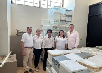 AGEPRO dona 4.8 toneladas de papel reciclado a CONALITEG