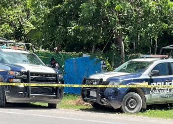 Hallan una cabeza y una narcomanta en la carretera Mérida-Cancún