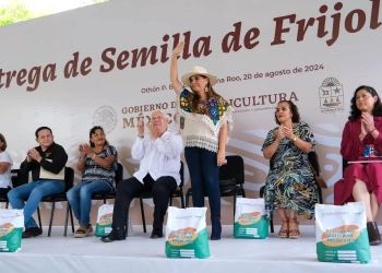 Más de 2,125 productores reciben semilla certificada de frijol