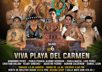 Playa del Carmen preparada para una noche épica de box, muay thai y kickboxing