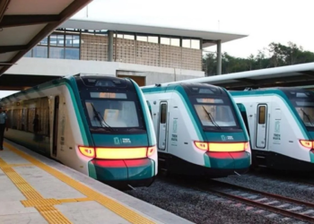Inauguran estación del Tren Maya en Lázaro Cárdenas