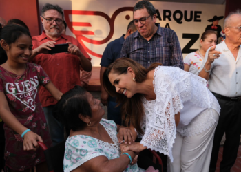 Mara Lezama fortalece inaugura primer parque cultural urbano de la paz en Cancún