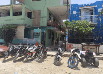 Recuperan motos robadas, dos hombres detenidos