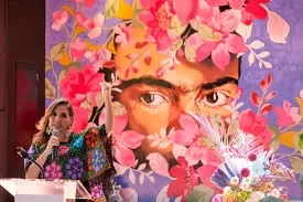 Mara Lezama inaugura museo de Frida Kahlo