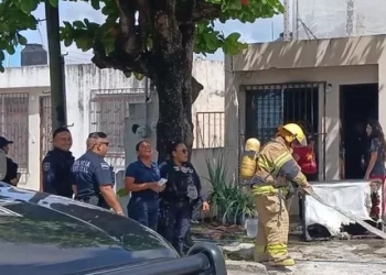 Un corto circuito provoca incendio en una vivienda en Chetumal