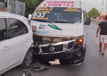Cancún registra varios accidentes viales