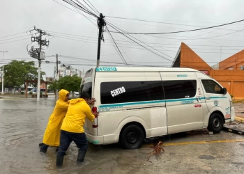 IMOVEQROO activa operativo tormenta en Quintana Roo ante el paso de “Helene”