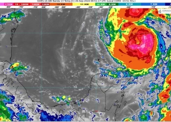 Pronóstico del clima en Cancún: Lluvias y vientos fuertes
