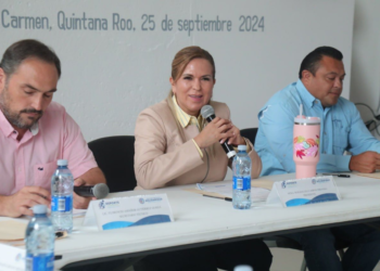 Lili Campos encabeza sesión de IDM en Playa del Carmen