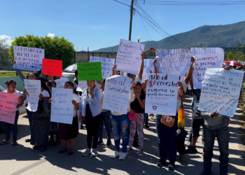 Marcha en Chiapas demandando fin a la violencia del crimen organizado