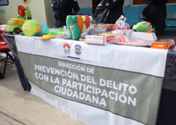 Más de 2,000 juguetes bélicos retirados en Cancún con el programa “Juguemos Sin Violencia”