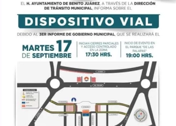 Cancún anuncia cierre de vialidades