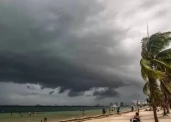 Lluvias fuertes y calor intenso en Quintana Roo