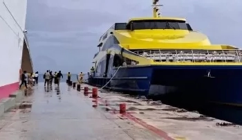 Suspenden operaciones marítimas por ciclón tropical