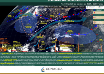 Lluvias frío y nieve hoy 28 de Octubre