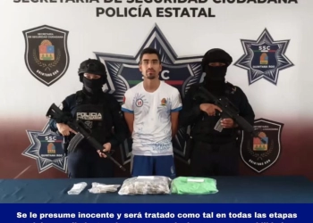 Detienen a dos jóvenes por estupefacientes en Cancún