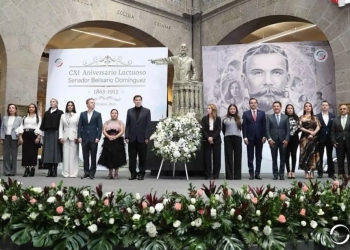 Homenaje a Belisario Domínguez en el 200 Aniversario del Senado de la República