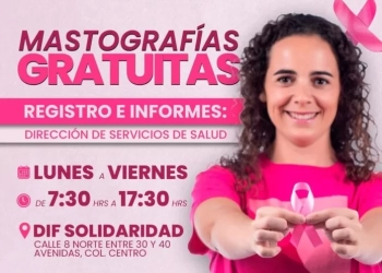 DIF Solidaridad sensibiliza sobre autoexploración mamaria en el mes rosa 1 autoexploración