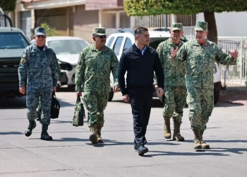 Sinaloa refuerza seguridad: Más tropas del ejército y guardia nacional