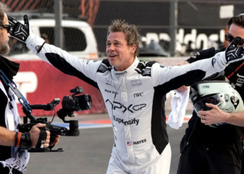 Brad Pitt filma escenas de 'F1' en el Autódromo Hermanos Rodríguez