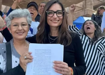 Laura Ballesteros suspendida contra la Reforma del Poder Judicial