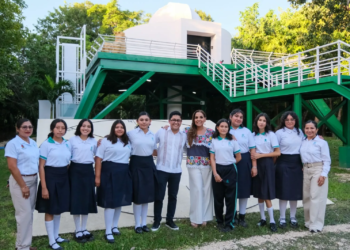 Mara Lezama impulsa la ciencia infantil como motor de paz