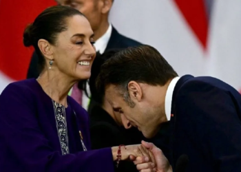 Claudia Sheinbaum critica el gasto militar y propone reforestación global en el G20