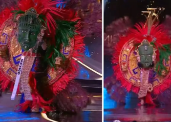 Miss Universo 2024: María Fernanda Beltrán deslumbra en la preliminar con su traje típico mexicano