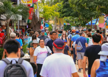 Refuerzan la vigilancia en Playa del Carmen por El Buen Fin 2024
