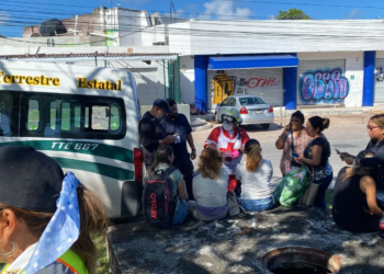 Choque en Cancún: 5 heridos en accidente brutal