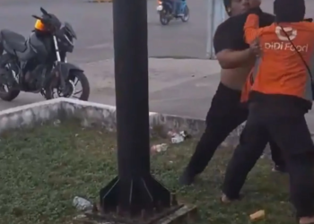 Pelea entre repartidores de Uber y Didi Food en Chetumal 5 Pelea entre repartidores de Uber y Didi Food