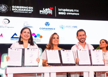 Día Histórico: Estefanía Mercado presenta la marca ciudad Playa del Carmen