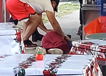 Lo balacean mientras se comía unos tacos